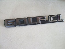 original Emblem Schriftzug Heckschriftzug Heckemblem VW Golf CL 2 II mk2 bis1988