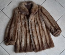 Echtpelz Jacke Damen (Bisam) Größe 40