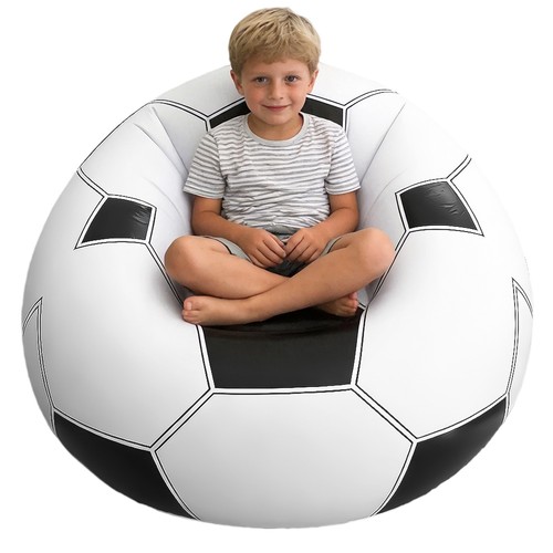 Aufblasbares fußball luftsofa - aufblasbares,