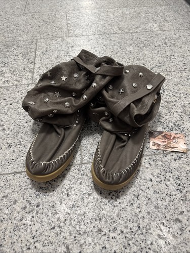 Neue sommer stiefel leder - sommer,