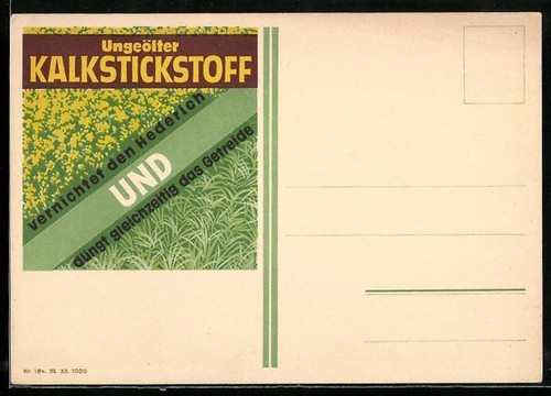 Reklame für - ak,