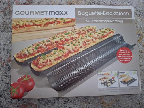 Gourmetmaxx baguette backblech - gourmetmaxx,