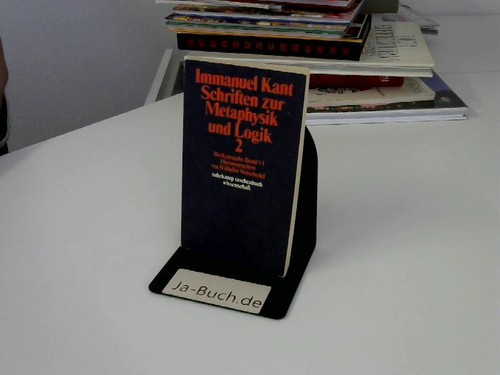 Immanuel kant werkausgabe band - kant,