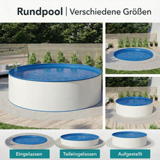 Stahlwandpool Rundpool