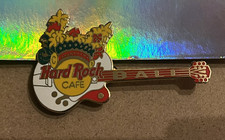 Hard Rock Cafe Bali - White Gibson Byrdland Guitar with Headdress