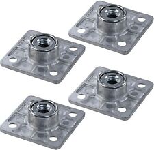 4x Befestigungsplatte