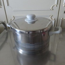 Fissler Kochtopf Edelstahl 90er, 24 cm Ø 12,5 cm hoch gebraucht top