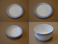 Vintage Ikea - Kuchenteller Speiseteller Suppenteller Schüssel Steingut Keramik