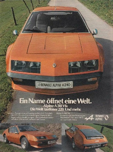 Renault alpine 310 - renault,