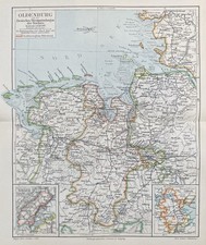 antike historische Landkarte