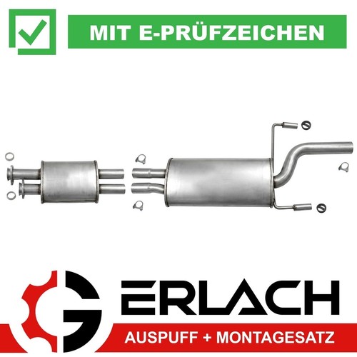 Auspuffanlage für bmw 520i - für,