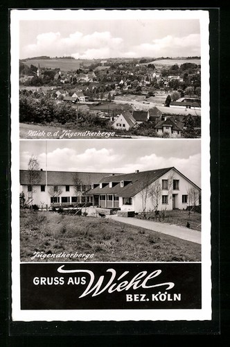 Wiehl ansichtskarte blick - wiehl,,