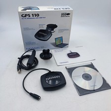 Navman GPS 110 12-Kanal-Empfänger AA005102 mit Zubehör und Bedienungsanleitung