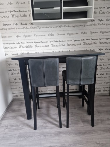 Bar tisch mit barhocker - mit,
