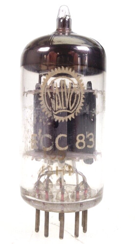 Ecc83 12ax7 valvo ribbed - =,