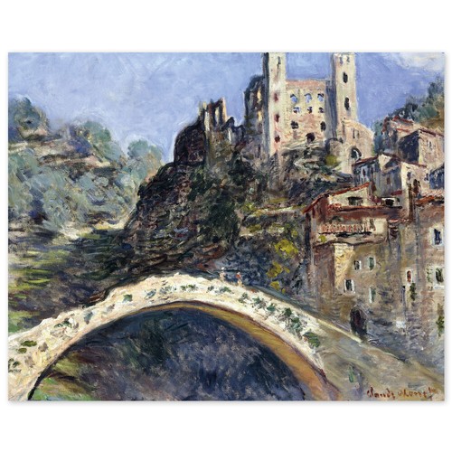 Claude monet dolceacqua - claude, monet,
