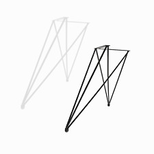 2x Tischgestell X 72cm / 42cm Hairpin Legs Tischbeine Esstisch Schreibtisch Bank