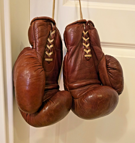 Alte unzen boxhandschuhe - 12,