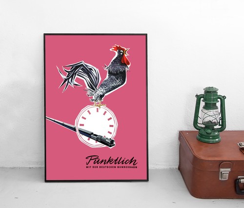 Poster deutsche bundesbahn - poster,