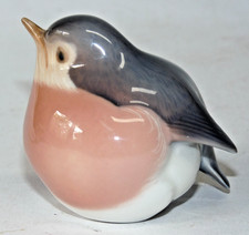 Porzellanfigur rotkehlchen - porzellanfigur,