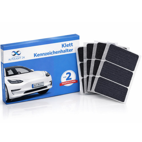 Klett kennzeichenhalter - klett,