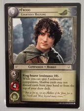 LOTR TCG ! FRODO COURTEOUS HALFLING  4R301 ! THE TWO TOWERS !