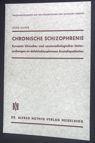 Chronische schizophrenie - chronische,