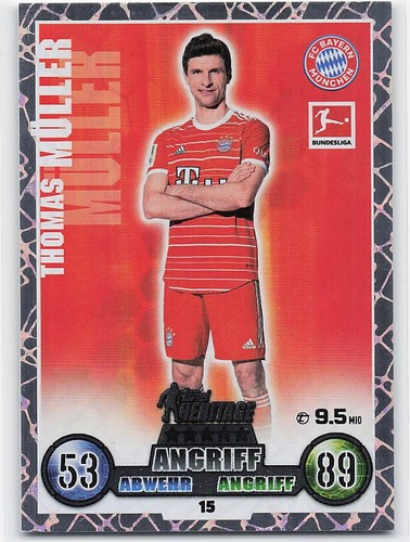 Thomas müller topps match - müller,