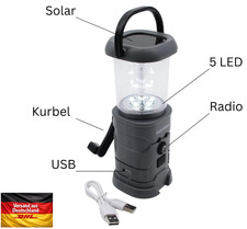 Blackout LED Laterne - Camping