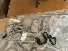 Fliegendecke m. abnehmbarem Bauchlatz u. Halsteil, RidersChoice, 155cm, grey 