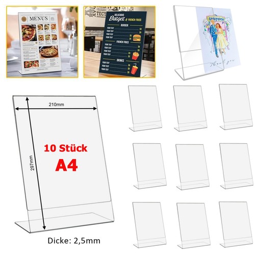 Stück werbeaufsteller - 10, a4
