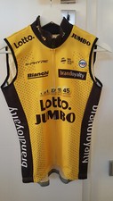 Trikot Weste ärmellos S-PHYRE Größe S Lotto Jumbo Profiteam Fleece gefüttert