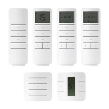 3T-MOTORS Funk Fernbedienung Rollladen Handsender Wandsender mit Zeitsteuerung