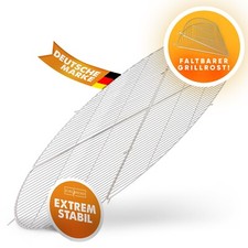 Grillrost Faltbar - Leichter Aufbau - Ø 70cm - [Ultra stabil] B-Ware