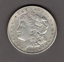 USA - 1 Dollar 1921 - Silber - ss