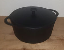 Cousances Gartopf Gusseisen Nr. 20 Schmortopf Le Creuset Schwarz Cocottes
