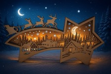 Weihnachtlicherbogen Holz