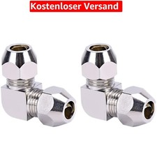 Hochwertige 2er Set 8 MM Klemmverschraubungen – Ideal für Klimaanlagen und Rohre