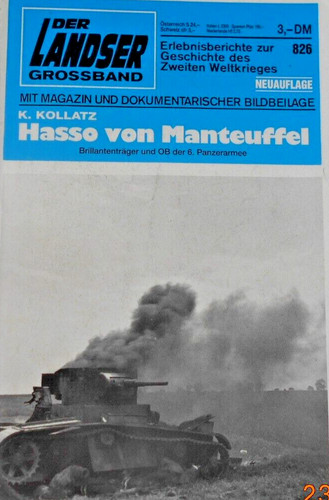 Der landser 826 - landser, "hasso