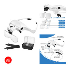 Anpro Lupenbrille Mit LED