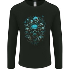 Gildan skull tree gothic - skull,