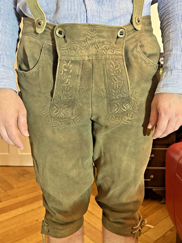 Meindl lederhose hirschleder - lederhose,