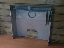 Hitzeschild aus Trumatic S3002 (Ende 70er Jahre) - Gasheizung Oldtimer