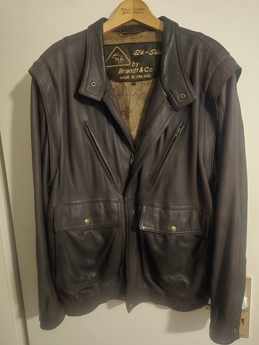 Lederjacke elch leder - lederjacke, elch-leder