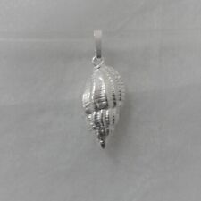 Muschel Anhänger Schnecke Strand Meer maritim Ammonit Silber 925/- rhodiniert