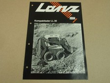Prospekt IBH Lanz Zetcat LL30