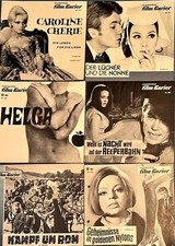 6 Filmprogramme - Illustrierter Filmkurier München - MFK - seltene Sammlung 1