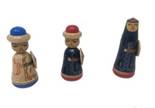 3er Set Asiatische Figuren