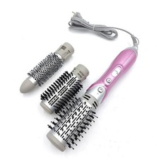 GRUNDIG Lockenstyler Volumen 1100W 3 Thermobürsten Keramikbeschichtung Haarpfleg