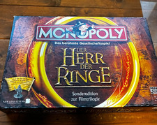 Herr der Ringe HdR Monopoly Spiel Trilogie Film Parker lim. Edition  2003